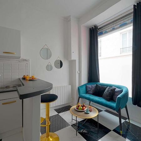 파리 Black & White - Chic & Petit Maison- Pigalle 9Eme 아파트 외부 사진